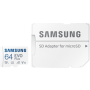 Флеш карта microSDXC 64Gb Class10 Samsung MB-MC64KA EVO PLUS + adapter