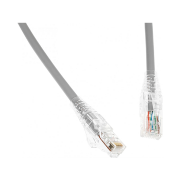 Патч-корд WRline WR-PC-RJ45-UTP-5E-0.5-GY UTP RJ-45 вил.-вилка RJ-45 кат.5E 0.5м серый LSZH