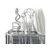 Миксер ручной Bosch MFQ40304 500Вт красный