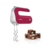 Миксер ручной Bosch MFQ40304 500Вт красный