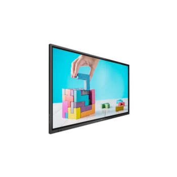 Интерактивная панель 163,9 cm (65") [16:9] 3840x2160(UHD 4K) ADS, 20-touch point, 60 Hz, 350 cd/m2, H178°/V178°, 1200:1, 1.07B, 8ms, DVI, 3xHDMI, USB-C, RJ-45, RS232C, MicroSD, 4xUSB Type A, 3xUSB Type B, Speakers, OPS Slot, Android 8, 18/7, 3Y, Black