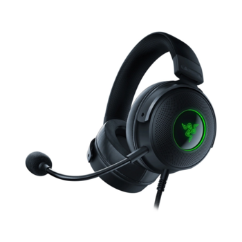Наушники с микрофоном Razer Kraken V3 черный 1.2м мониторные оголовье (RZ04-03770200-R3M1)