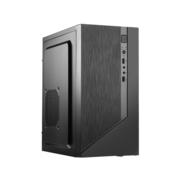 Корпус MiniTower Foxline Forza FZ-015 450W black (mATX, 450W, 2xUSB2.0 Type-A) (FZ-015-SX450R)