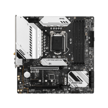 Материнская плата MSI MAG B560M MORTAR WIFI Soc-1200 Intel B560 4xDDR4 mATX AC`97 8ch(7.1) 2.5Gg+HDMI+DP