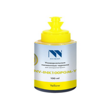 - -/ Чернила NVP пигментные для аппаратов Epson (100ml) Yellow