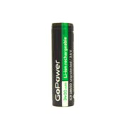 Аккумулятор Li-ion GoPower 18650 (Pan. NCR18650B) PC1 3.6V 3400mAh без защиты плос.конт. (1/96/192)