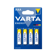 Батарея Varta Energy LR03 BL4 Alkaline AAA (4шт) блистер