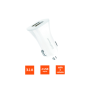 Автомобильное З/У GoPower GPC06-2U 2USB белый