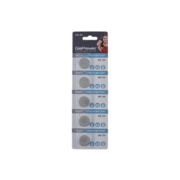 Батарейка CR1620 Батарейка CR1620/ Батарейка GoPower CR1620 BL5 Lithium 3V (5/100/2000) (5 шт.)