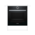 Встраиваемая электрическая духовка BOSCH 59.5x59.5x54.8 см, 71л, дисплей, 8 режимов, пиролиз, 4 стекла, черный