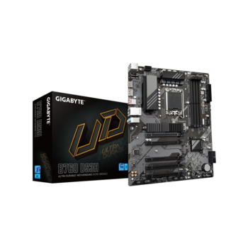 Материнская плата Gigabyte B760 DS3H Soc-1700 Intel B760 4xDDR5 ATX AC`97 8ch(7.1) GbLAN RAID+HDMI+DP