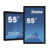 55" Touchscreen LCD monitor UHD 4K, VGA, 2xHDMI, DP, USB, open frame, PCAP, 3840x2160, 1A1DP2H, Face-up