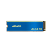 Твердотельный накопитель Твердотельный накопитель/ ADATA SSD LEGEND 710, 256GB, M.2(22x80mm), NVMe 1.4, PCIe 3.0 x4, 3D NAND, R/W 2100/1000MB/s, IOPs 90 000/130 000, TBW 65, DWPD 0.23, with Heat Sink (3 года)
