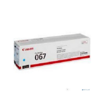 Картридж лазерный Canon 067C 5101C002 голубой (1250стр.) для Canon LBP631/633/MF651/655/657