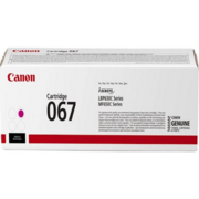 Картридж лазерный Canon 067M 5100C002 пурпурный (1250стр.) для Canon LBP631/633/MF651/655/657