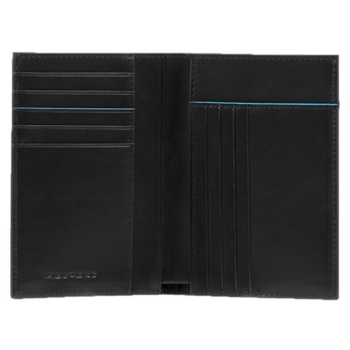 Кошелек мужской Piquadro Blue Square Revamp PU1393B2VR/N черный натур.кожа