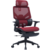 Кресло Cactus CS-CHR-MC01-RD красный сет./эко.кожа с подголов. крестов. пластик подст.для ног