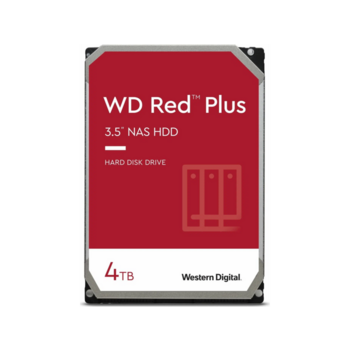 Жесткий диск WD SATA-III 4TB WD40EFPX NAS Red Plus (5400rpm) 256Mb 3.5"