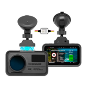 Видеорегистратор с радар-детектором TrendVision Hybrid Signature Real 4K Max GPS ГЛОНАСС черный