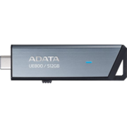 Флеш Диск A-Data 512Gb Type-C UE800 AELI-UE800-512G-CSG USB3.2 серебристый