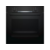 Духовой шкаф Электрический Bosch HBA530BB0S черный/серебристый