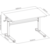 Стол детский Cactus CS-KD-LBL столешница МДФ голубой 100x80x60см