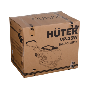 Виброплита Huter VP-35W 4870Вт 6.5л.с. бензиновый желтый (74/6/2)