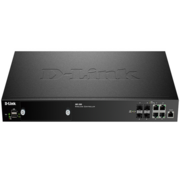 Контроллер Контроллер/ DWC-2000 WLAN Controller, 4xCombo 1000Base-T/SFP, 2xUSB ports, RJ45 Console, 64/256 Unified APs management ability