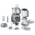 Кухонный комбайн Bosch MC812M865 1250Вт серебристый