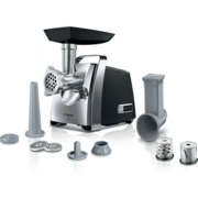 Мясорубка Bosch MFW67440 2000Вт черный/серебристый