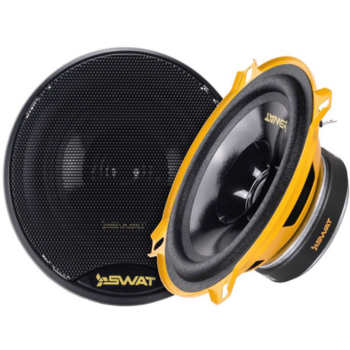 Колонки автомобильные Swat SP-H5v2 220Вт 91дБ 4Ом 13см (5дюйм) (ком.:2кол.) широкополосные однополосные