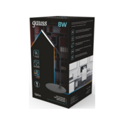 Светильник Gauss GTL502 (GT5022) настольный на подставке черный 8Вт