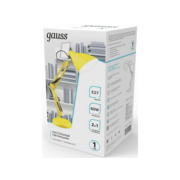Светильник Gauss GTL003 (GT0035) настольный на струбцине/основание E27 желтый 60Вт