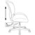 Кресло детское Бюрократ CH-W296NX светло-серый TW-02 Twist сетка/ткань крестов. пластик пластик белый