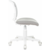 Кресло детское Бюрократ CH-W296NX светло-серый TW-02 Twist сетка/ткань крестов. пластик пластик белый