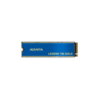 Твердотельный накопитель Твердотельный накопитель/ ADATA SSD LEGEND 700 GOLD, 2048GB, M.2(22x80mm), NVMe 1.4, PCIe 3.0 x4, 3D NAND, R/W 2000/1600MB/s, IOPs 130 000/280 000, TBW 480, DWPD 0.2, with Heat Sink (3 года)