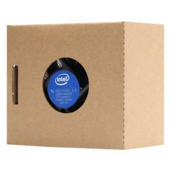 Вентилятор для процессора Intel Original (Soc 115x/1200, 80mm, 2200rpm, 23 дБ, 95W, PWM 4-pin, Al+Cu) (E97378)