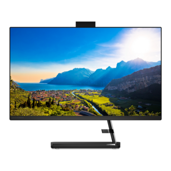 Моноблок Моноблок/ Lenovo IdeaCentre AIO 3 27IAP7 27"(1920x1080 IPS)/Intel Core i5 12450H(2Ghz)/16384Mb/512SSDGb/noDVD/Int:Intel UHD Graphics/Cam/BT/WiFi/war 1y/8.82kg/black/noOS + RU kbd, mouse USB