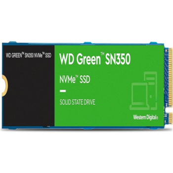 Твердотельный накопитель Твердотельный накопитель/ WD SSD Green SN350 NVMe, 250GB, M.2(22x80mm), NVMe, PCIe 3.0 x4, 3D TLC, R/W 2400/900MB/s, IOPs 160 000/150 000, TBW 40, DWPD 0.3 (12 мес.)