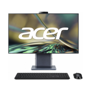 Моноблок Acer Aspire S27-1755 27" WQHD i7 1260P (2.1) 16Gb SSD512Gb Iris Xe CR Eshell GbitEth WiFi BT 135W клавиатура мышь Cam серый 2560x1440