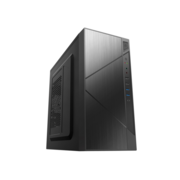 Корпус MiniTower Foxline FZ-059 450W black (mATX, 2xUSB2.0, 2xUSB3.0) (FZ-059-SX450R-U32C)