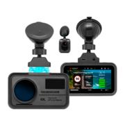 Видеорегистратор с радар-детектором TrendVision Hybrid Signature Real 4K 2CH GPS ГЛОНАСС черный
