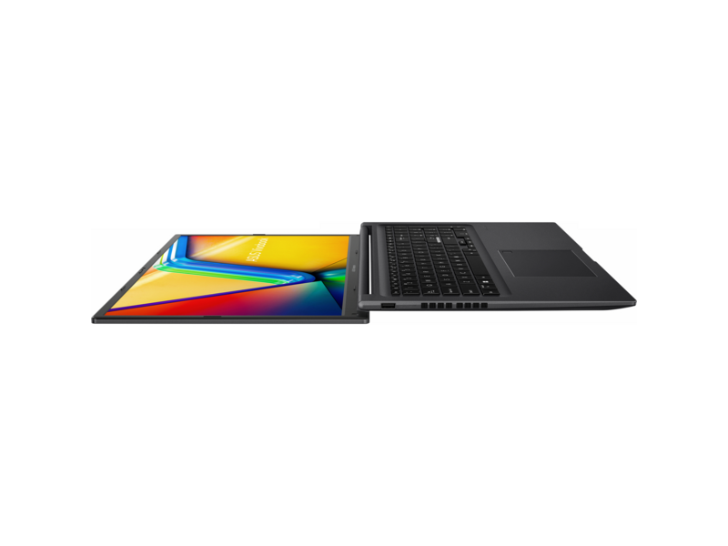 Ноутбук Ноутбук/ ASUS K3704VA-AU051 17.3"(1920x1080 (матовый) IPS)/Intel Core i5 13500H(2.6Ghz)/16384Mb/512PCISSDGb/noDVD/Int:Intel Iris Xe Graphics/Cam/BT/WiFi/50WHr/war 1y/2.1kg/Indie Black/DOS