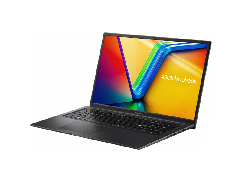 Ноутбук Ноутбук/ ASUS K3704VA-AU051 17.3"(1920x1080 (матовый) IPS)/Intel Core i5 13500H(2.6Ghz)/16384Mb/512PCISSDGb/noDVD/Int:Intel Iris Xe Graphics/Cam/BT/WiFi/50WHr/war 1y/2.1kg/Indie Black/DOS