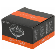 Вентилятор для процессора ID-COOLING DK-17 PWM (Soc 1700, 90mm, 2200rpm, 25.8 дБ, 65W, PWM 4-pin, Al) (DK-17 PWM)