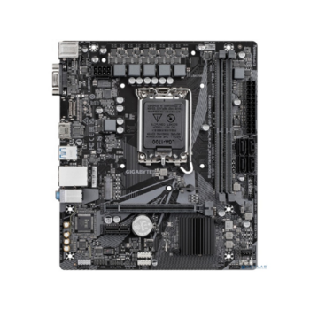 Материнская плата Gigabyte H610M H V3 DDR4 Soc-1700 Intel H610 2xDDR4 mATX AC`97 8ch(7.1) GbLAN+VGA+HDMI