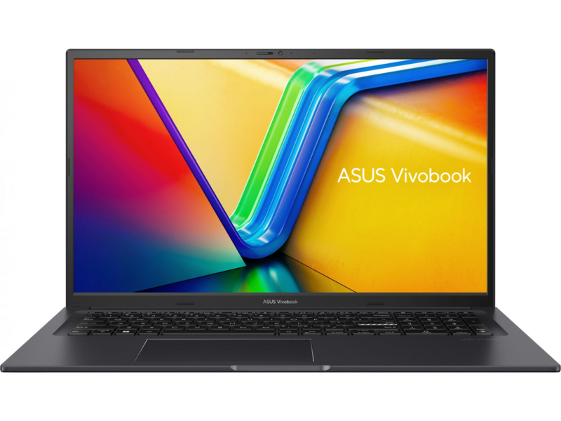 Ноутбук Ноутбук/ ASUS K3704VA-AU102 17.3"(1920x1080 (матовый) IPS)/Intel Core i9 13900H(2.6Ghz)/16384Mb/1024PCISSDGb/noDVD/Int:Intel Iris Xe Graphics/Cam/BT/WiFi/50WHr/war 1y/2.1kg/Indie Black/noOS