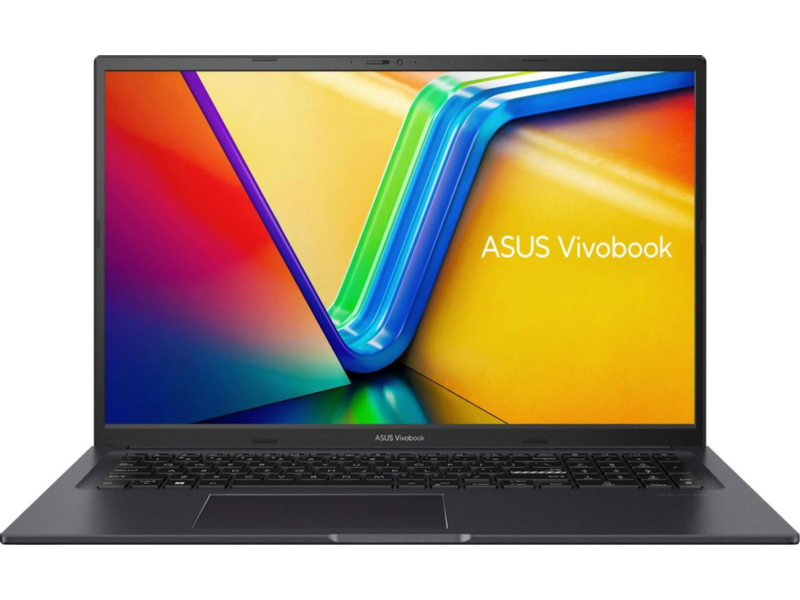 Ноутбук Ноутбук/ ASUS K3704VA-AU102 17.3"(1920x1080 (матовый) IPS)/Intel Core i9 13900H(2.6Ghz)/16384Mb/1024PCISSDGb/noDVD/Int:Intel Iris Xe Graphics/Cam/BT/WiFi/50WHr/war 1y/2.1kg/Indie Black/noOS