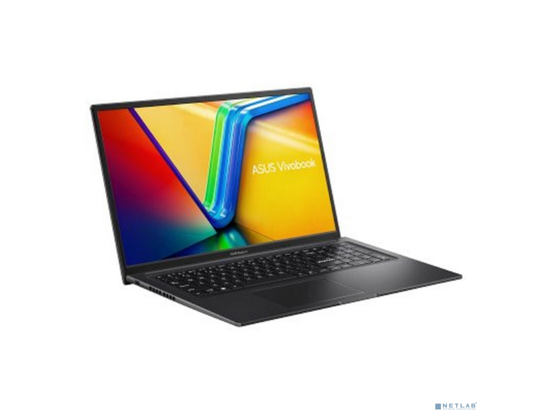 Ноутбук Ноутбук/ ASUS K3704VA-AU102 17.3"(1920x1080 (матовый) IPS)/Intel Core i9 13900H(2.6Ghz)/16384Mb/1024PCISSDGb/noDVD/Int:Intel Iris Xe Graphics/Cam/BT/WiFi/50WHr/war 1y/2.1kg/Indie Black/noOS