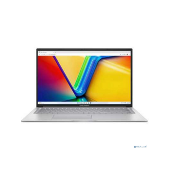 Ноутбук Ноутбук/ ASUS X1704VA-AU397 17.3"(1920x1080 (матовый) IPS)/Intel Core i5 1335U(1.3Ghz)/16384Mb/1024PCISSDGb/noDVD/Int:Intel Iris Xe Graphics/Cam/BT/WiFi/50WHr/war 1y/2.1kg/Cool Silver/DOS